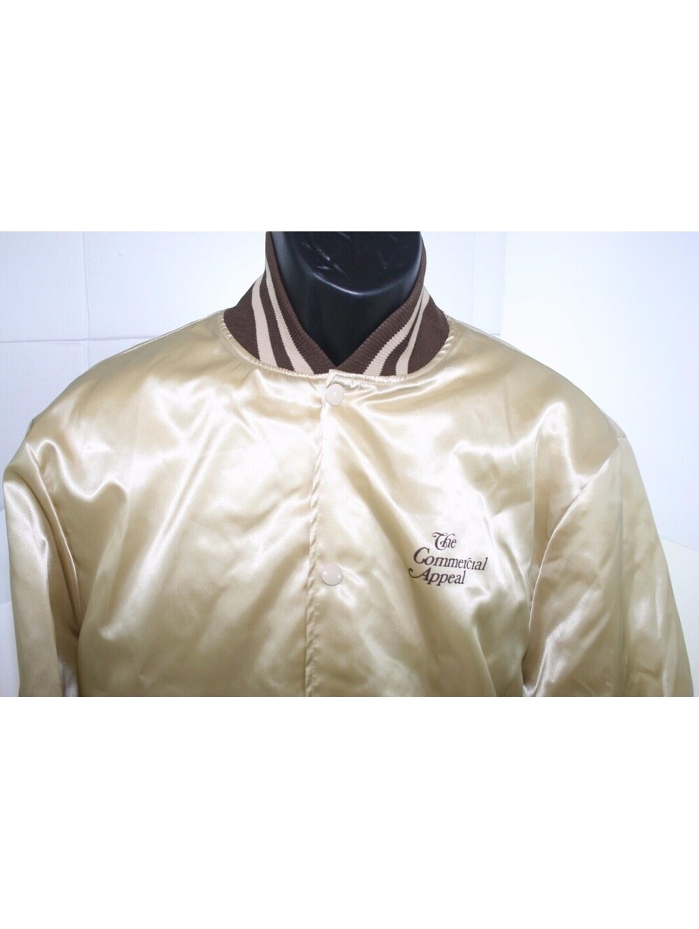 Vintage 1960s The Commercial Appeal Memphis Newspaper Holloway Jacket Size Large